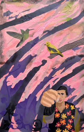 Влад Пожар (Картина, живопись - 
                  36 x 50 см) Вечерняя