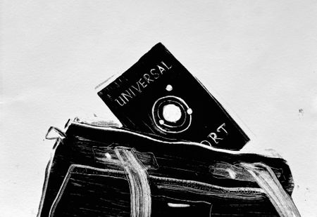 Дарья Краплак (Графика печатная - 
                  29 x 21 см) Passport