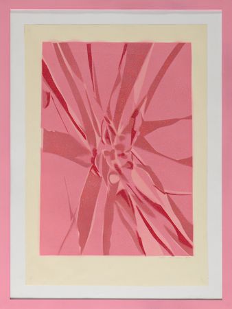 Людмила Константинова (Авторская графика - 
                  50 x 75 см) Из серии "Мятая бумага"
