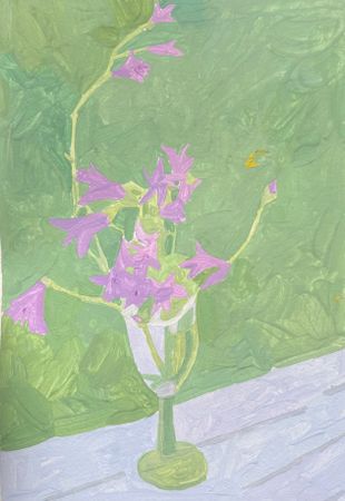 Александра Бурмистрова (Авторская графика - 
                  20 x 28 см) Васильки