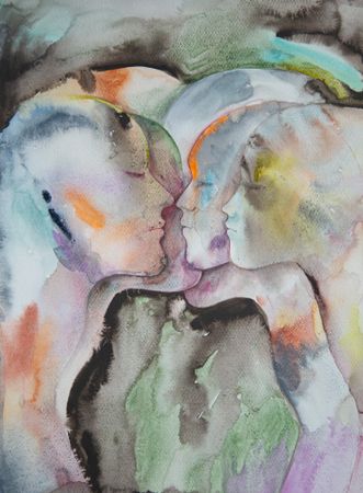 Елизавета Журавлева (Авторская графика - 
                  35 x 47 см) Феномен частности