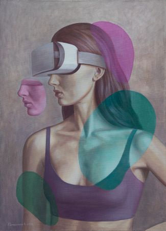 Вадим Комиссаров (Картина, живопись - 
                  65 x 90 см) Visionary 5