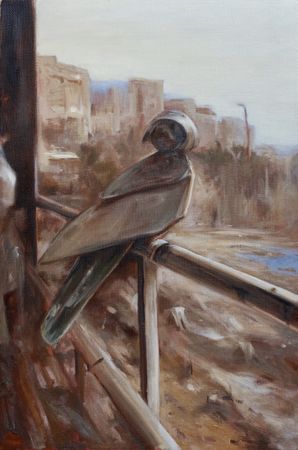 Дина Лепченкова (Картина, живопись - 
                  40 x 60 см) Имитации. Объект 2