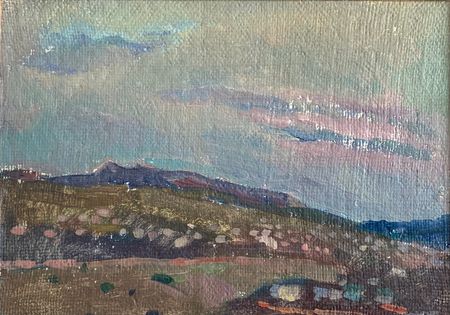 Елизавета Тульчинская (Картина, живопись - 
                  29.8 x 21 см) Этюд