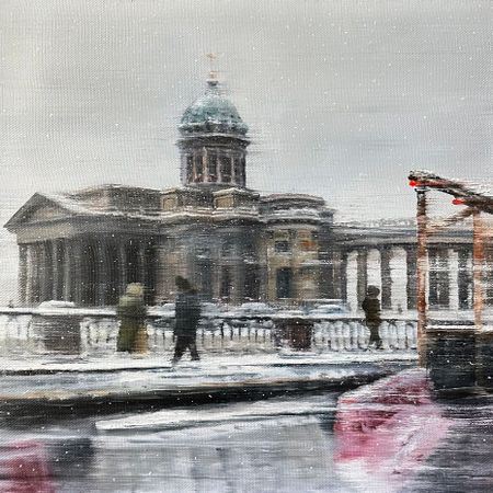 Данила Даренских (Картина, живопись - 
                  50 x 50 см) — 12