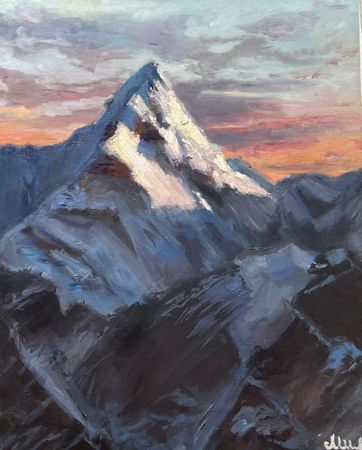 Милана Семенова (Картина, живопись - 
                  40 x 50 см) Majestic Everest