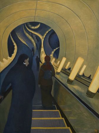Анастасия Мотина (Картина, живопись - 
                  90 x 120 см) Сон