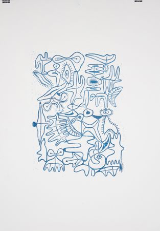 Алена См-По (Графика печатная - 
                  70 x 100 см) Пробуждение