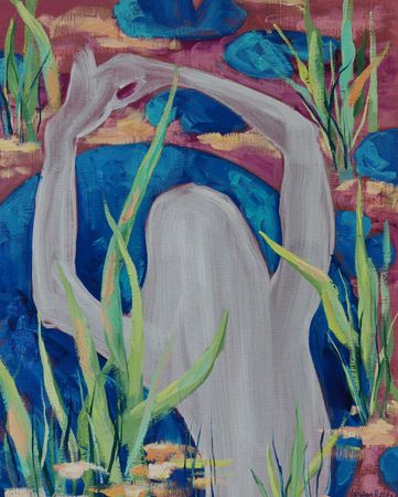 Ирина Петрова (Картина, живопись - 
                  40 x 50 см) Забвение