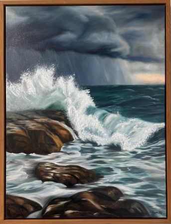 Наталья Наумова (Картина, живопись - 
                  64 x 84 см) Энергия