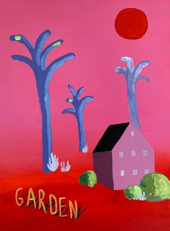 AlisaVostorg (Картина, живопись - 
                  60 x 80 см) Garden