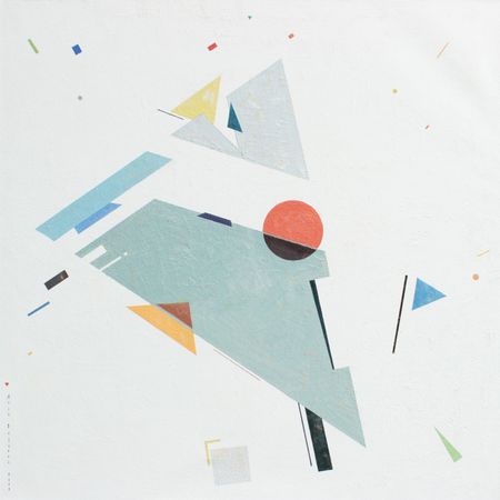 Ася Багаева (Картина, живопись - 
                  110 x 110 см) Манифест