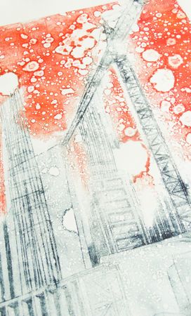 Korolkoshek (Графика печатная - 
                  30 x 42 см) Москва, м. Октябрьская