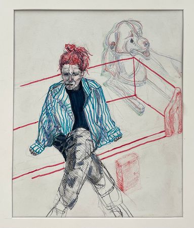 Бахром Алимов (Авторская графика - 
                  20 x 30 см) Друзья с привилегиями