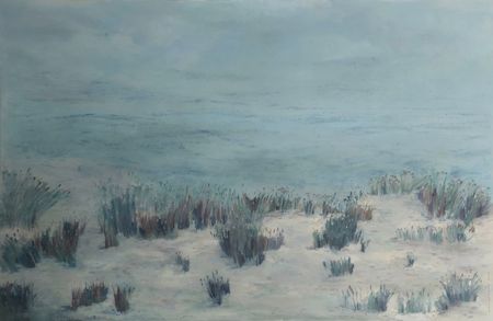 Ася Багаева (Картина, живопись - 
                  200 x 130 см) Утес