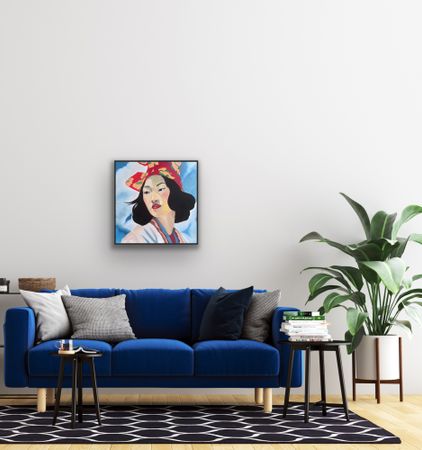 Нина Григель (Картина, живопись - 
                  60 x 60 см) Анна
