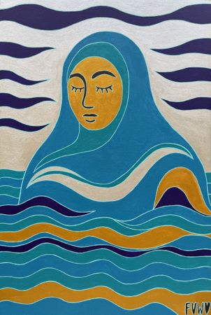 Виолетта Киселева (Картина, живопись - 
                  80 x 120 см) Тишина