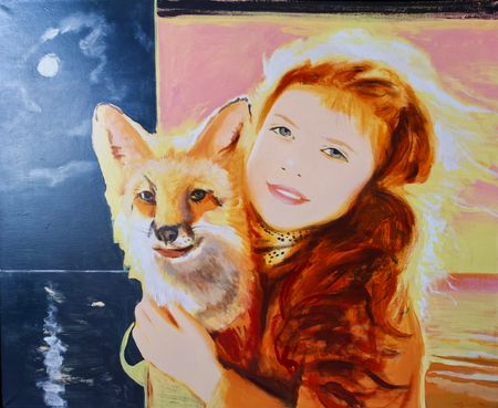 Владимир Дубосарский (Картина, живопись - 
                  110 x 90 см) Из серии "Любимчик"