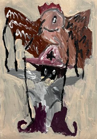 Влад Мальцев (Авторская графика - 
                  30 x 40 см) Марионетка