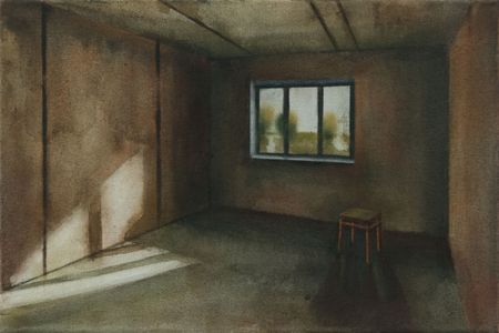 Kristina Ptiza (Картина, живопись - 
                  30 x 20 см) Коробка