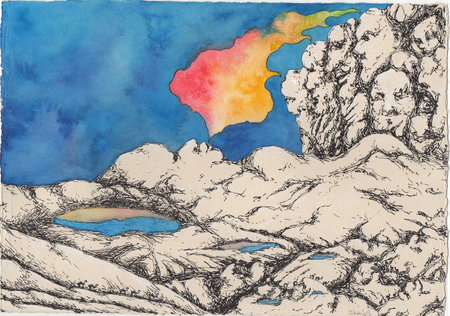 Валерия Нибиру (Авторская графика - 
                  25 x 18 см) Untitled