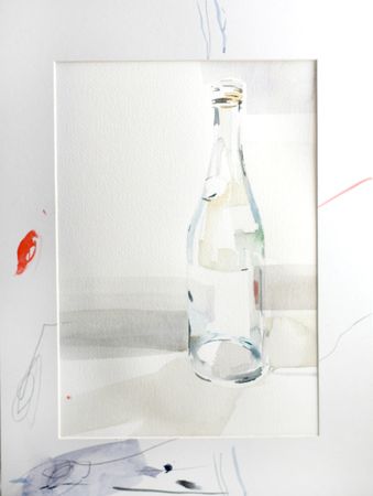 Дарья Парий (Авторская графика - 
                  28.5 x 38.5 см) Стекло 4