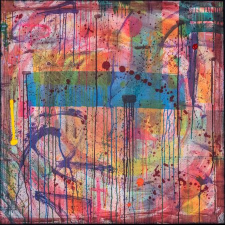 Антон Кузнецов (Картина, живопись - 
                  100 x 100 см) Идеальное детство