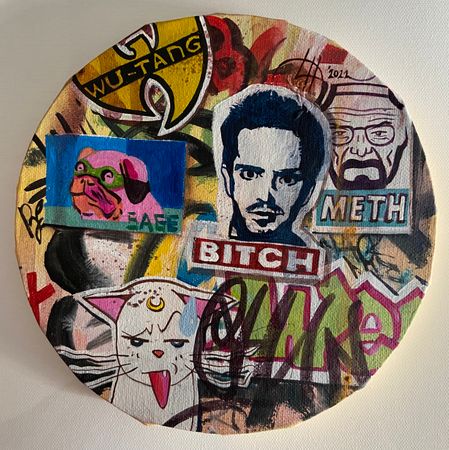 Динара Хёртнагль (Картина, живопись - 
                  20 x 20 см) Generation Pepsi. Breaking bad
