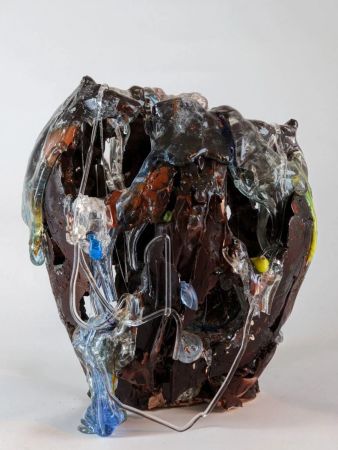 Даниил Антропов (Скульптура - 
                  28 x 45 см) Sculptural vase