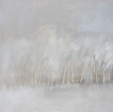 Анастасия Попова (Картина, живопись - 
                  80 x 80 см) Изморозь