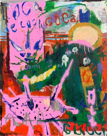 Vangranda (Картина, живопись - 
                  80 x 100 см) LOCO DE COCA