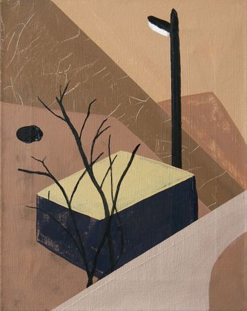 Анна Мельниченко (Картина, живопись - 
                  40 x 50 см) Puzzle view 4