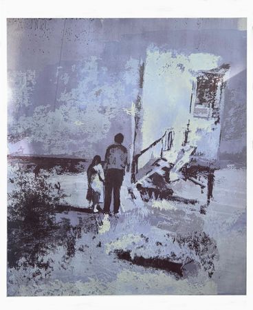 София Кей (Графика печатная - 
                  70 x 95 см) Идущие