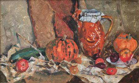 Регина Буглеева (Авторская графика - 
                  33 x 26 см) Дары осени