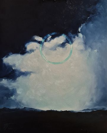 Александр Буданов (Авторская графика - 
                  40 x 50 см) Небесное явление 3