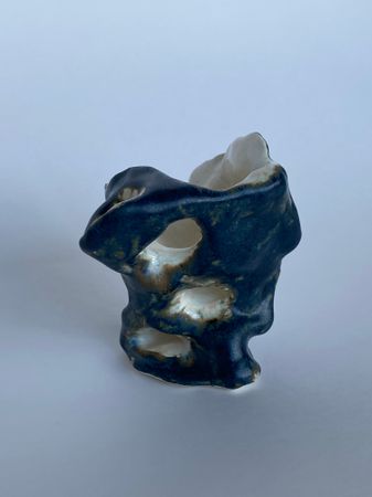 Каролина Росляк (Скульптура - 
                  8.5 x 9 см) Open vessel 9