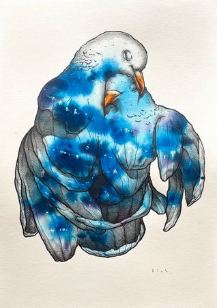 Александр Blot (Авторская графика - 
                  30 x 40 см) 10
