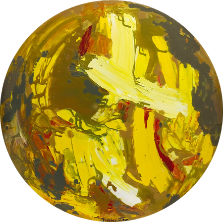 Полина Заремба (Картина, живопись - 
                  65 x 65 см) Soleil à Paris