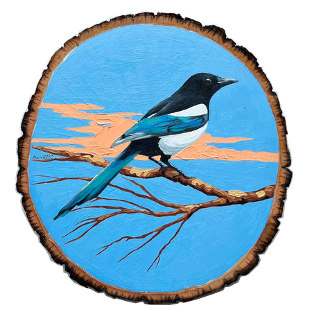Дарья Палагина (Картина, живопись - 
                  20 x 20 см) Вестница