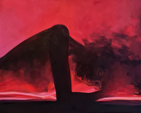 Александр Буданов (Авторская графика - 
                  50 x 40 см) Нити Вспоминания — Hilos de Recuerdo