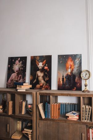 Лейла Карипова (Графика цифровая (принты) - 
                  40 x 60 см) GULA 1