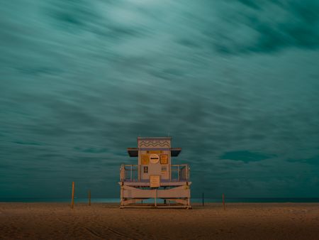 Кир Симаков (Фотография - 
                  50 x 40 см) Пляжный житель 2 / Beach resident 2 (Майами, 2019)