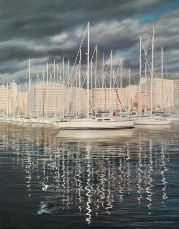 Елена Истомина (Картина, живопись - 
                  40 x 50 см) После грозы