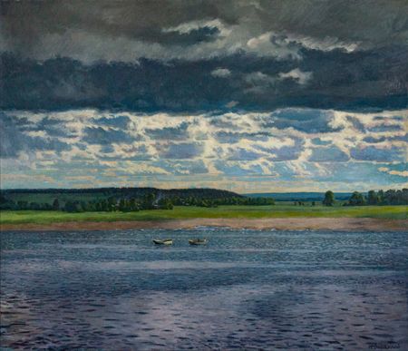 Николай Водолазский (Картина, живопись - 
                  140 x 120 см) Облачный край