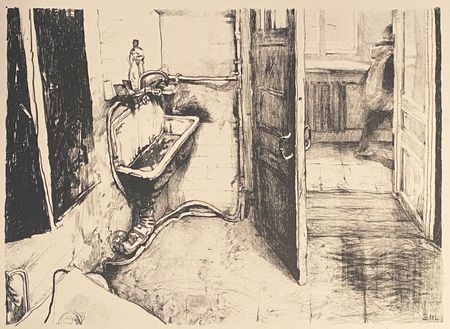 Егор Щаблыкин (Графика печатная - 
                  40 x 30 см) Пейзаж. Инструмент