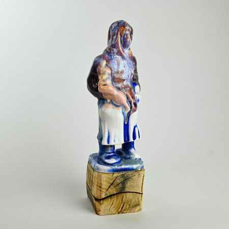 Катерина Алимова (Скульптура - 
                  8 x 29.5 см) Грибникесса (бордо)