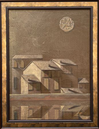 Алан Есенов (Картина, живопись - 
                  50 x 65 см) Вечер