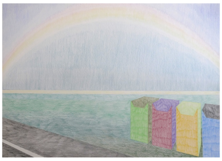 Сергей Лоцманов (Авторская графика - 
                  59 x 42 см) Из серии Светлая полоса