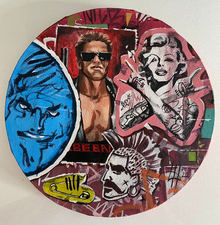 Динара Хёртнагль (Картина, живопись - 
                  20 x 20 см) Generation Pepsi. Punkrock