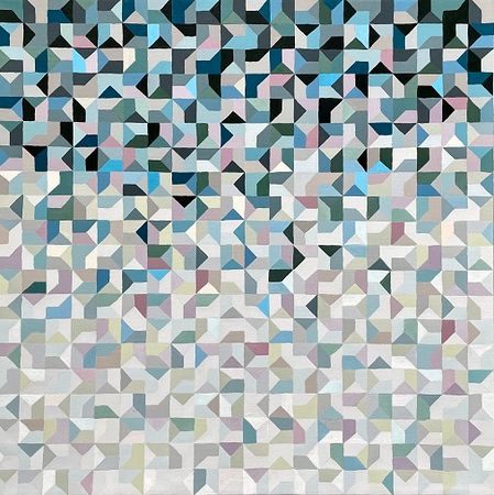 Марина Астахова (Картина, живопись - 
                  60 x 60 см) Labyrinth Haze